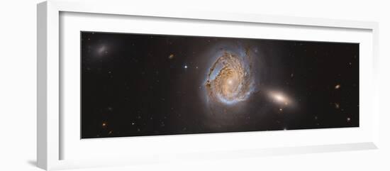 Ngc 4911, a Spiral Galaxy Located Within the Coma Cluster of Galaxies-null-Framed Photographic Print