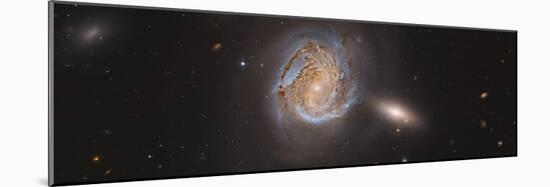 Ngc 4911, a Spiral Galaxy Located Within the Coma Cluster of Galaxies-null-Mounted Photographic Print