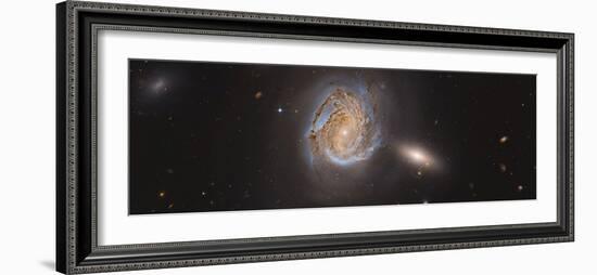 Ngc 4911, a Spiral Galaxy Located Within the Coma Cluster of Galaxies-null-Framed Photographic Print