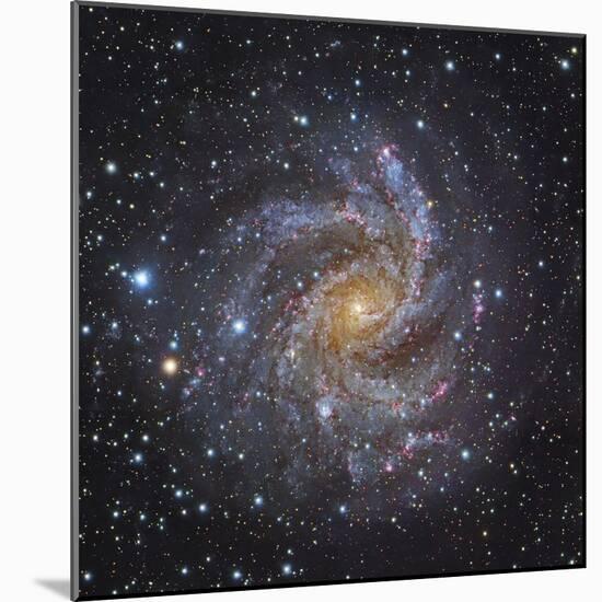 NGC 6946, a Spiral Galaxy in Cepheus-Stocktrek Images-Mounted Photographic Print