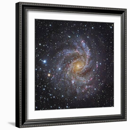 NGC 6946, a Spiral Galaxy in Cepheus-Stocktrek Images-Framed Photographic Print