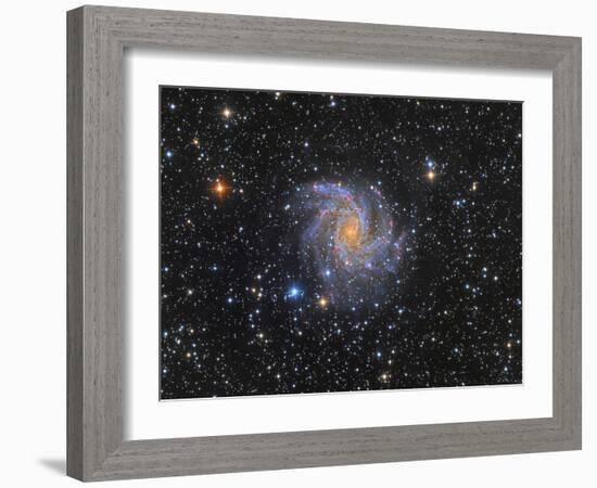 Ngc 6946, the Fireworks Galaxy-Stocktrek Images-Framed Photographic Print