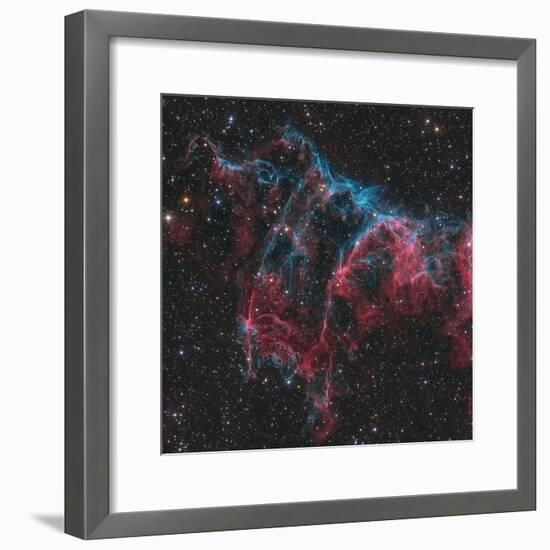 Ngc 6995, the Bat Nebula-Stocktrek Images-Framed Photographic Print