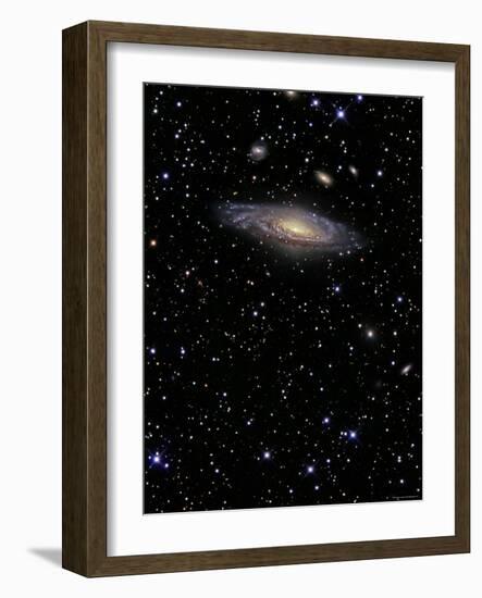 NGC 7331 is a Spiral Galaxy in the Constellation Pegasus-Stocktrek Images-Framed Photographic Print