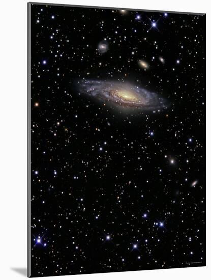 NGC 7331 is a Spiral Galaxy in the Constellation Pegasus-Stocktrek Images-Mounted Photographic Print