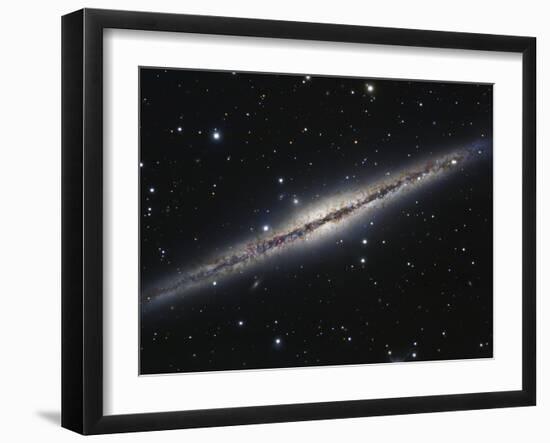 NGC 891, An Edge-on Spiral Galaxy in Andromeda-Stocktrek Images-Framed Photographic Print