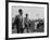 Ngo Dinh Diem, Visiting Refugee Settlements-John Dominis-Framed Premium Photographic Print