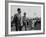 Ngo Dinh Diem, Visiting Refugee Settlements-John Dominis-Framed Premium Photographic Print