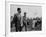 Ngo Dinh Diem, Visiting Refugee Settlements-John Dominis-Framed Premium Photographic Print