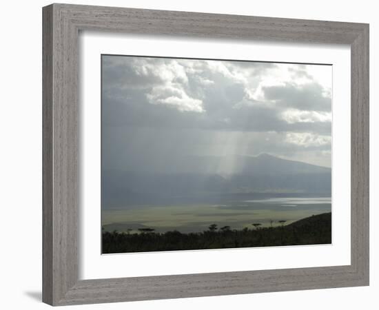 Ngorongoro Crater, UNESCO World Heritage Site, Tanzania, East Africa, Africa-Groenendijk Peter-Framed Photographic Print