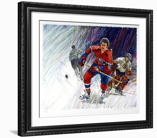 NHL Hockey-William Biddle-Framed Collectable Print