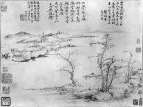Landscape-Ni Zan Or Ni Tsan-Framed Giclee Print