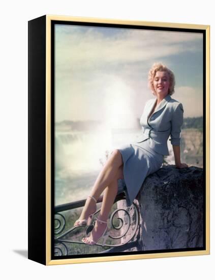 Niagara 1952 Directed by Henry Hathaway Marilyn Monroe-null-Framed Stretched Canvas