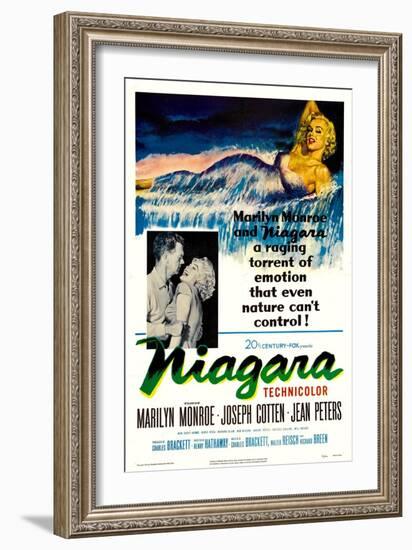 Niagara, 1953, Directed by Henry Hathaway-null-Framed Premium Giclee Print