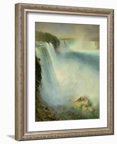 Niagara Falls, 1867-Frederick Church-Framed Art Print