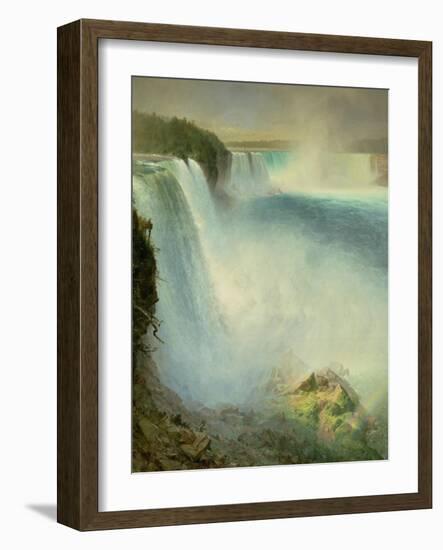 Niagara Falls, 1867-Frederick Church-Framed Art Print