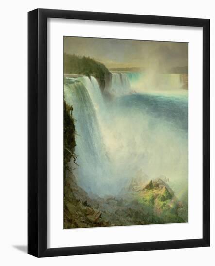 Niagara Falls, 1867-Frederick Church-Framed Art Print