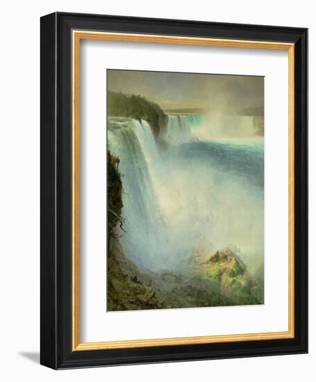 Niagara Falls, 1867-Frederick Church-Framed Art Print