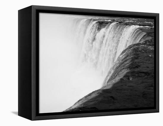 Niagara Falls BW-John Gusky-Framed Premier Image Canvas