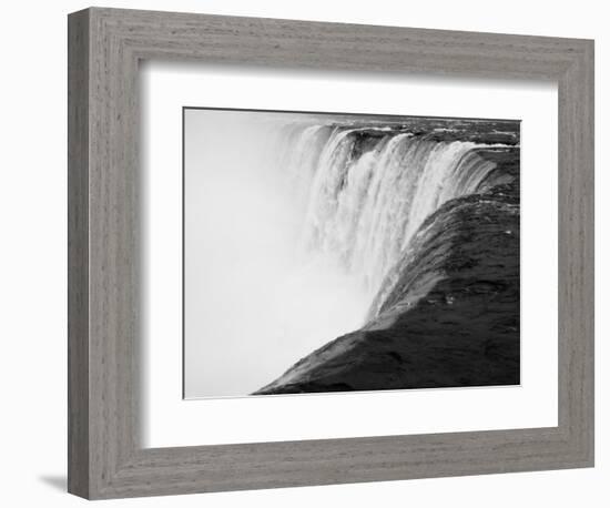 Niagara Falls BW-John Gusky-Framed Photographic Print