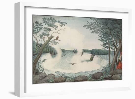 Niagara Falls from Above, C.1766-Thomas Davies-Framed Giclee Print