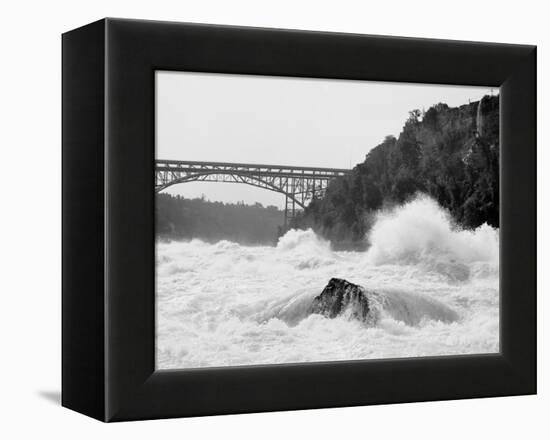 Niagara Falls from International Bridge-null-Framed Stretched Canvas