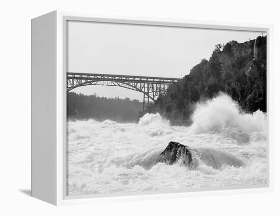 Niagara Falls from International Bridge-null-Framed Stretched Canvas
