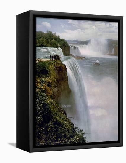 Niagara Falls from Prospect Point-null-Framed Stretched Canvas