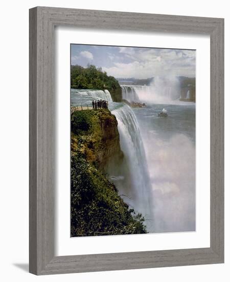 Niagara Falls from Prospect Point-null-Framed Photo