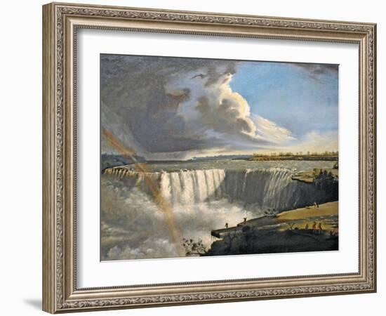 Niagara Falls from Table Rock, 1835-Samuel Finley Breese Morse-Framed Giclee Print