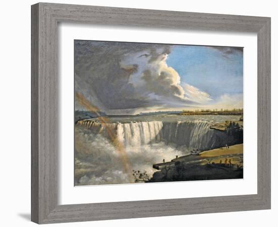 Niagara Falls from Table Rock, 1835-Samuel Finley Breese Morse-Framed Giclee Print