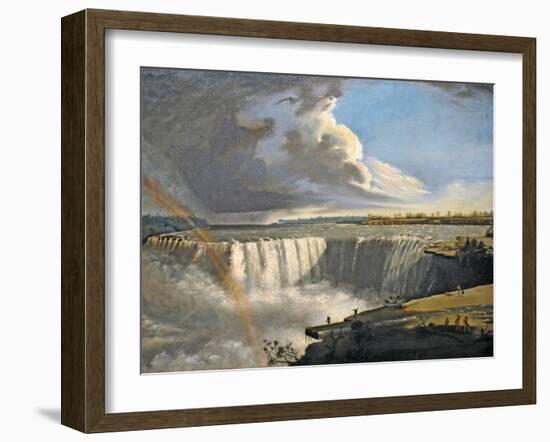 Niagara Falls from Table Rock, 1835-Samuel Finley Breese Morse-Framed Giclee Print