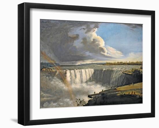 Niagara Falls from Table Rock, 1835-Samuel Finley Breese Morse-Framed Giclee Print