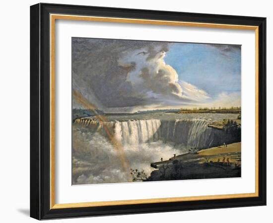 Niagara Falls from Table Rock, 1835-Samuel Finley Breese Morse-Framed Giclee Print