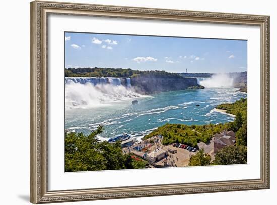 Niagara Falls from the Canadian Side-Joe Restuccia III-Framed Photographic Print