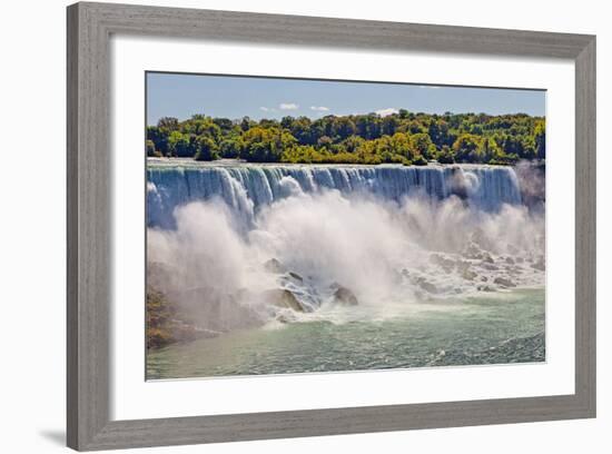 Niagara Falls from the Canadian Side-Joe Restuccia III-Framed Photographic Print