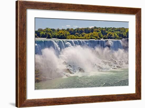 Niagara Falls from the Canadian Side-Joe Restuccia III-Framed Photographic Print