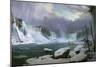 Niagara Falls in Winter-Hippolyte Sebron-Mounted Giclee Print