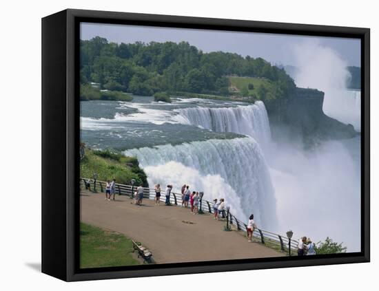 Niagara Falls, New York State, United States of America, North America-Rainford Roy-Framed Premier Image Canvas