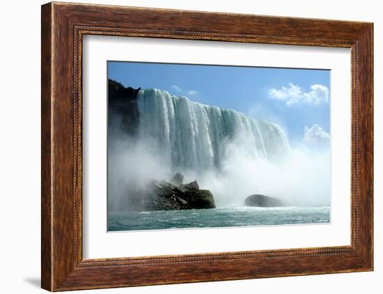 Niagara Falls on a Sunny Day-null-Framed Art Print