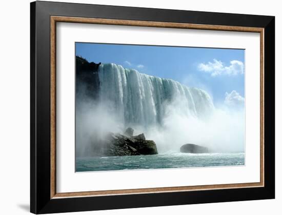 Niagara Falls on a Sunny Day-null-Framed Art Print