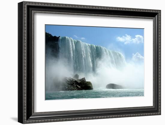 Niagara Falls on a Sunny Day-null-Framed Art Print