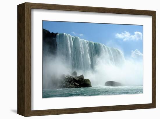 Niagara Falls on a Sunny Day-null-Framed Art Print