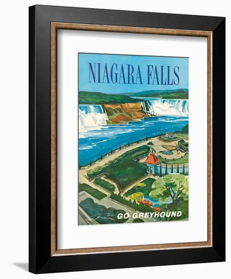 Niagara Falls, Ontario, Canada, New York, USA-S^ Fleming-Framed Art Print