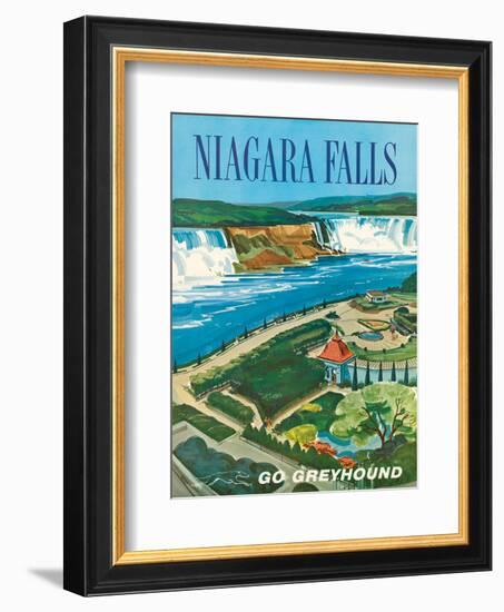 Niagara Falls, Ontario, Canada, New York, USA-S^ Fleming-Framed Art Print