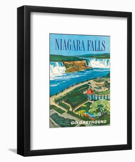 Niagara Falls, Ontario, Canada, New York, USA-S^ Fleming-Framed Art Print