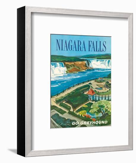 Niagara Falls, Ontario, Canada, New York, USA-S^ Fleming-Framed Art Print