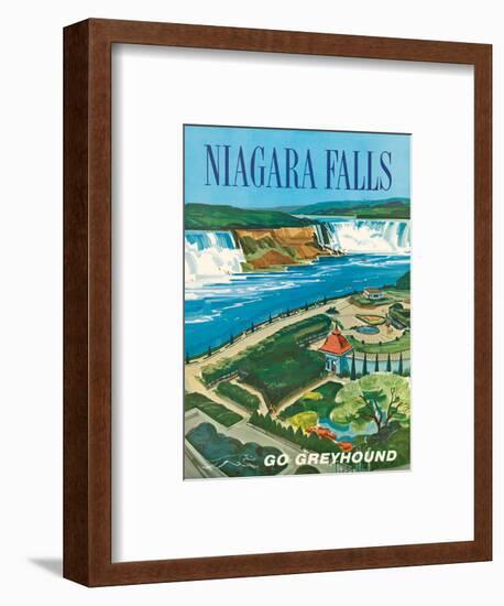 Niagara Falls, Ontario, Canada, New York, USA-S^ Fleming-Framed Art Print