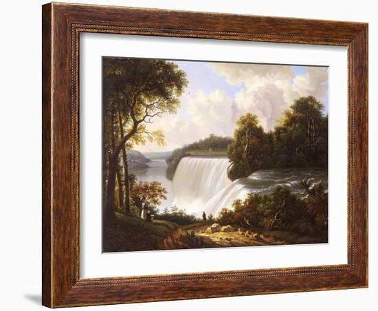 Niagara Falls Scene-Victor De Grailly-Framed Giclee Print