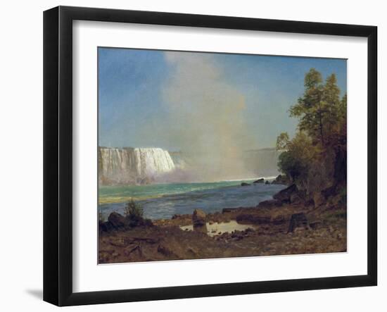 Niagara Falls-Albert Bierstadt-Framed Giclee Print